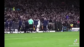 صوت جمهور ريال مدريد بعد هدف رودريغو على مانشستر سيتي     دندنها