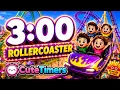 3 Minute Rollercoaster Countdown Timer with Happy Pop Music Fun Planet Coaster