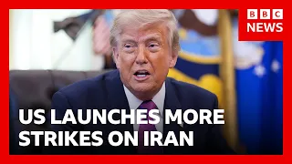 US attacks Iran after oil tankers struck in Strait of Hormuz | BBC News