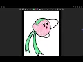 Fighter Kirby - Coloring Page