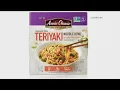 Recall Annie Chun s teriyaki noodle bowls
