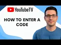 How to Enter a YouTube TV Code