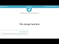 R Tutorial The merge function