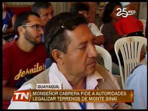 Monseñor Cabrera pide a autoridades legalizar terrenos de Monte Sinaí