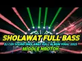 Lagu DJ CEK SOUND SHOLAWAT TERBARU 2025 FULL BASS HOREG MIDDLE NROTOK NULUP