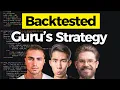 Backtested Trading Guru s Strategy Here s the Truth