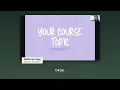How to Choose an Ethical Course Topic as a BCBA