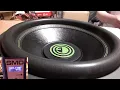 Gravity Warzone GW152 Car Subwoofer Taramps 3000 SMD-AMM1