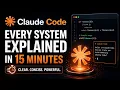How Claude Code Actually Works Every System Explained in 15 Minutes