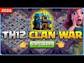 Town Hall 12 Clan War bases with COPY links