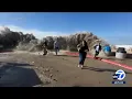 Rogue wave sends people fleeing along Ventura shoreline 8 injured