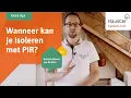 Download Lagu Wanneer kan je isoleren met PIR? | Doe-het-zelf met Hauster