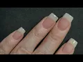 COMO HACER UNAS ACRILICAS EFECTO NATURAL solo dos acrilicos