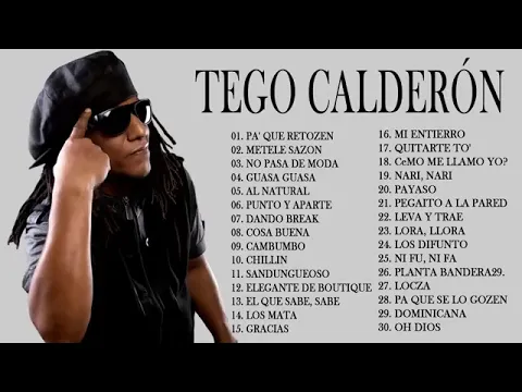 Download MP3 Tego Calderon Exitos Mix Lo MEJOR EXITOS 2022