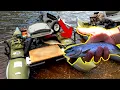 Wilderness SE Pontoon Trout Action Trolling for HUGE NUMBERS