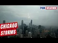 Severe weather slamming the Midwest with Chicago in the bullseye for impacts