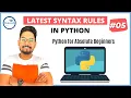 Python Tutorial for Beginners Fundamental Python Syntax Rules Python Indentation
