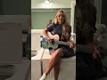 My wife showing me her new song she wrote You should go listen it s out now Emily Ann Roberts