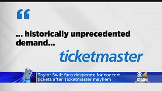 Taylor Swift fans disappointed by Ticketmaster pre sale