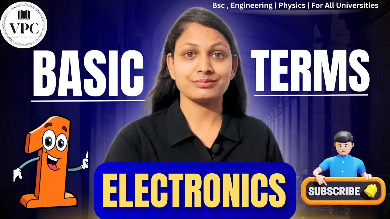Basic terms (electronic) | lect.-01 | Electronics #physics #electronic #bsc