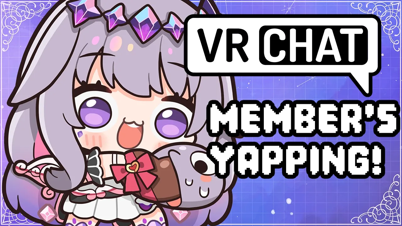 【MEMBER'S VRCHAT】CUTE YAPPING IN VR (AND OUTFIT PREVIEW)