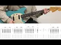 Talking Heads - Psycho Killer (guitar cover with tabs & chords)