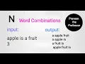 n word combinations in python
