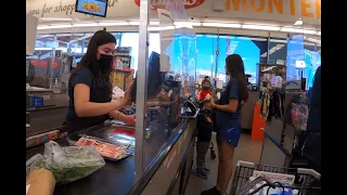 Grocery shopping at Ralphs on Atlantic Square in Monterey Park California