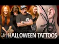 That s A Friday The Thirteenth Sleeve On Steroids Halloween Tattoos Tattoo Artists React