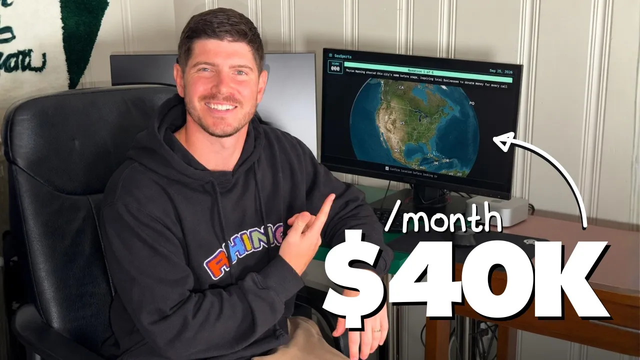 I built this website in 8 hours with Claude. Now it makes $40K/month