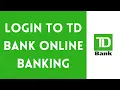 TD Bank Online Banking Login www td com Login