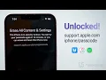 iOS 18 How to Unlock iPhone support apple passcode Screen If Forgot 3 Ways