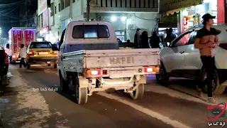 الرقة شارع الوادي يسعد مسائكم   الرقة كما هيا دندنها