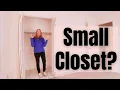 Maximize Space in a Small Closet Design Layouts For Better Organization
