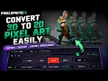 Convert 3D Models to Pixel Art Sprites Free Web Tool
