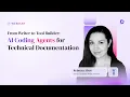 From Writer to Tool Builder AI Coding Agents for Technical Documentation Document360 Webinar