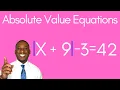 SOLVE any Absolute Value Equation in Seconds