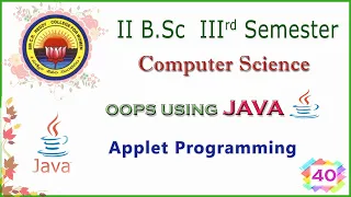 40 II BSc 3rd Sem - Computers