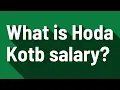 What is Hoda Kotb salary
