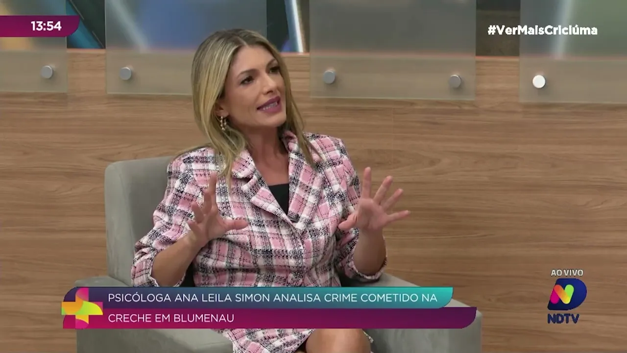 Psicóloga fala sobre o que leva uma pessoa a cometer um crime igual ao de Blumenau