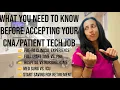 WHICH CNA JOB IS RIGHT FOR YOU PART TIME VS PRN HOSPITAL VS NURSING HOME PRE-PA CLINICAL HRS