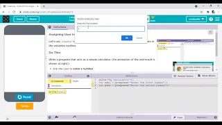 Lesson-4 variables of Event driven programming in code org