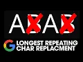 Longest Repeating Character Replacement - 424 LeetCode