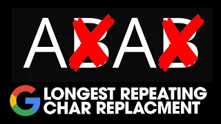 Longest Repeating Character Replacement - 424 LeetCode