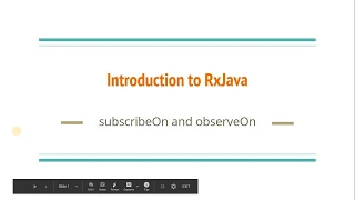Introduction to Reactive Programming with RxJava