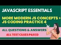 More Modern JS Concepts JS Coding Practice 4 - Answers JavaScript Essentials NxtWave CCBP 4 0