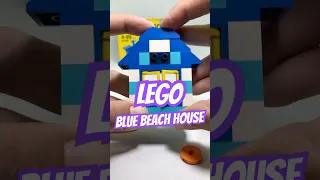 LEGO Blue Beach House (LEGO CLASSIC BLUE 10706) #Shorts