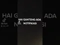 Download Lagu HAI GANTENG ADA NOTIFIKASI