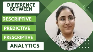Difference between Descriptive Predictive and Prescriptive Analytics Statistics Data Analytics