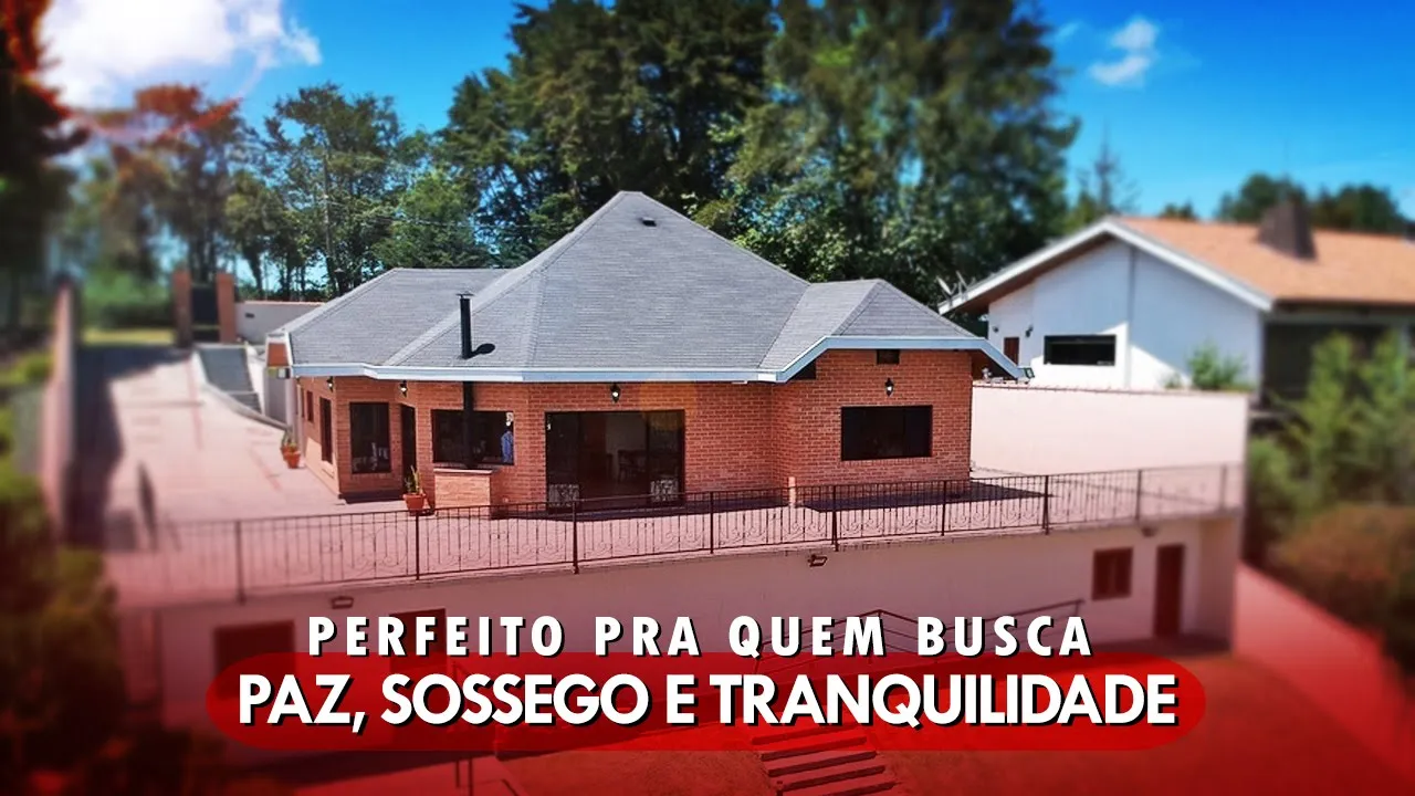 Video do Imóvel: Casa que arranca suspiros para quem chega. Propriedade térrea com uma vista incrível 180º